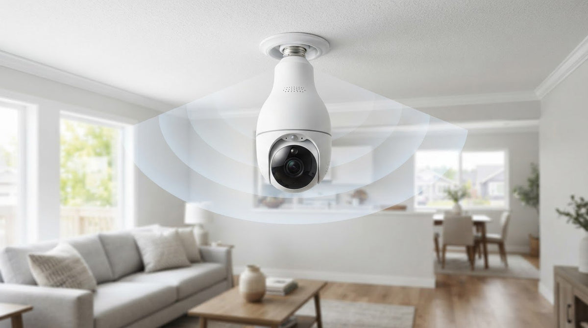 360 Degree WiFi Light Bulb Security Camera: A Practical Guide