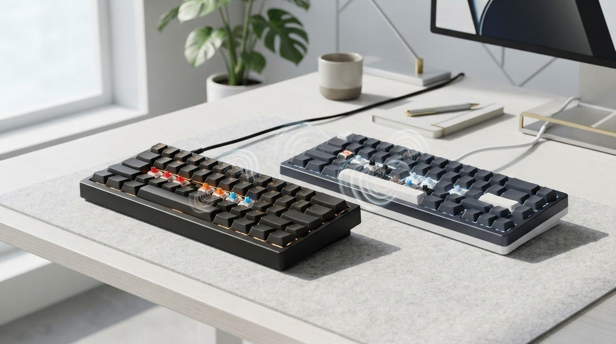 Choosing Between These Keyboards for Typing Feel and Sound