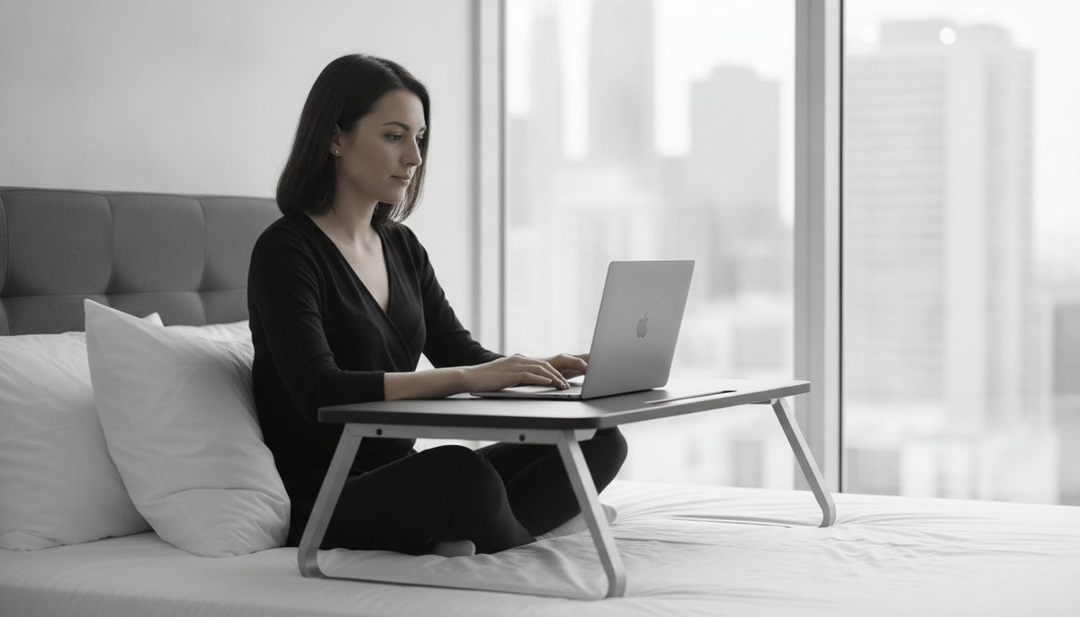 Preventing Back Pain While Working in Bed: Ergonomic Strategies and Hardware Specifications