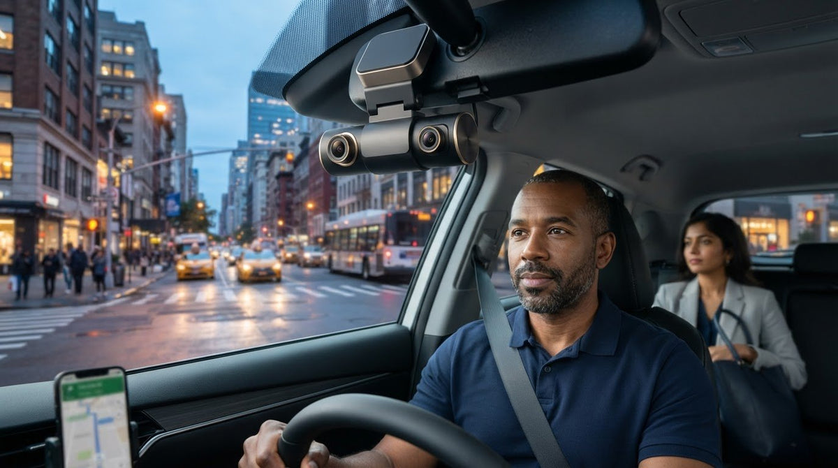 Rideshare Dash Cam with Interior Recording: A 2026 Buyer’s Guide
