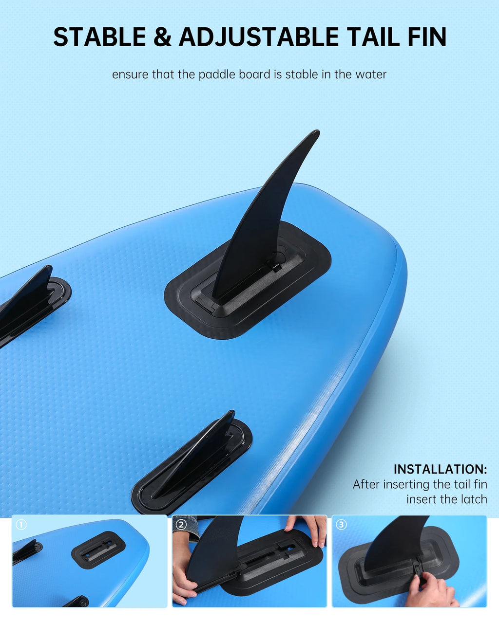 Inflatable Paddle Board Stand up Paddle Board 6 in Thick with Sup Accessories and Carry Bag and Fast Pumping for Adults and Youth