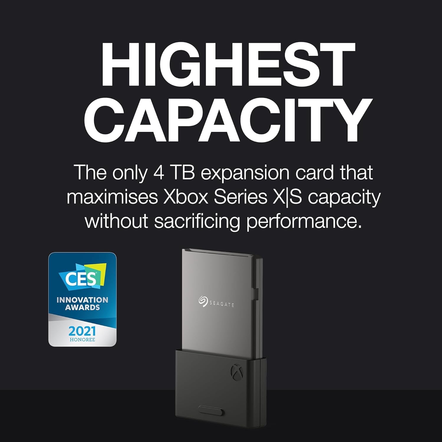 Storage Expansion Card for Xbox Series X|S 1 TB Solid State Drive - Nvme Expansion SSD for Xbox Series X|S (STJR1000400)