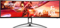 AGON Curved Gaming Monitor 49" (AG493UCX), Dual QHD 5120X1440 @ 120Hz, VA Panel, 1Ms Adaptive-Sync, 121% Srgb, Height Adjustable, 4-Yr Zero Dead Pixels Manufacturer Guarantee