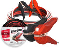 Jumper Cables for Car Battery with Built-In LED Lights, Heavy Duty Automotive Booster Cables for Jump Starting Dead or Weak Batteries - Carrying Bag Included (16-Feet (4-Gauge)
