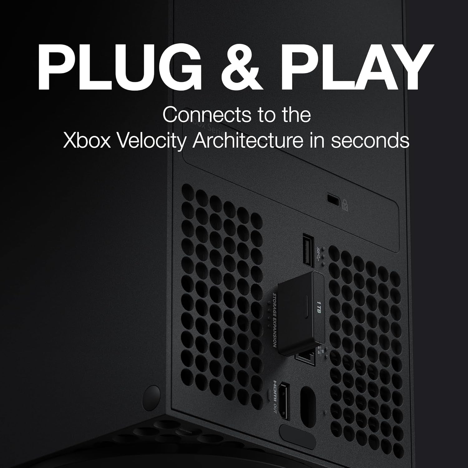 Storage Expansion Card for Xbox Series X|S 1 TB Solid State Drive - Nvme Expansion SSD for Xbox Series X|S (STJR1000400)