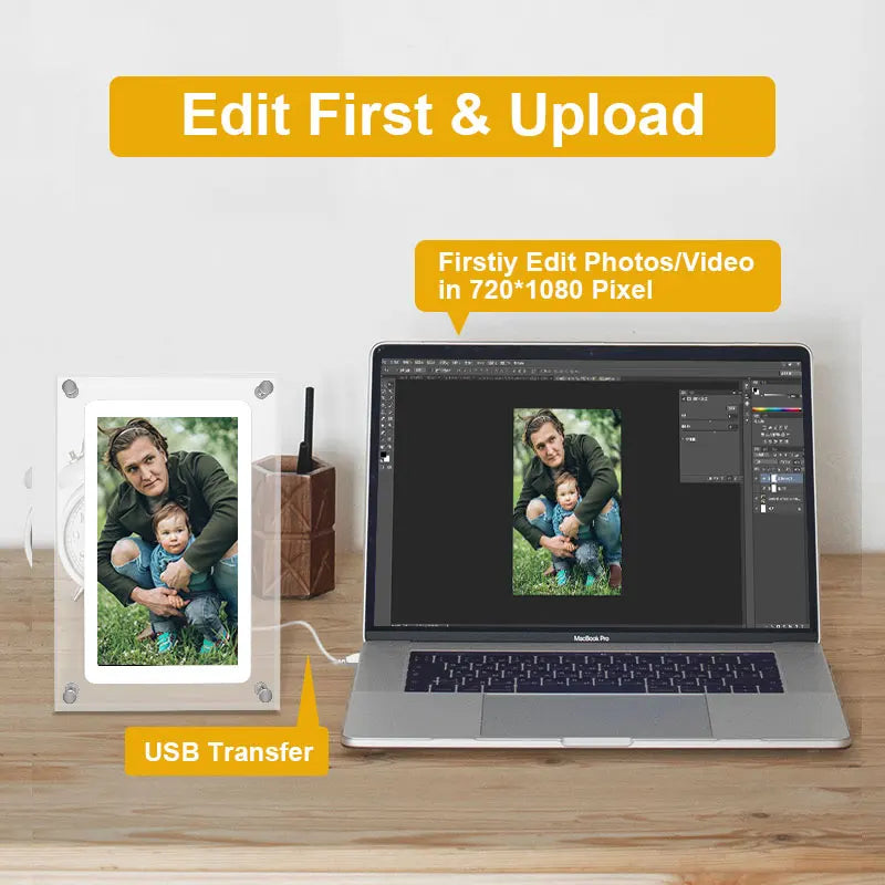 5 Inch 7Inch 10.1Inch IPS Screen Internal Battery 4G Memory Support Video Picture Play