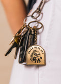 Raise Hell Eat Tacos Keychain